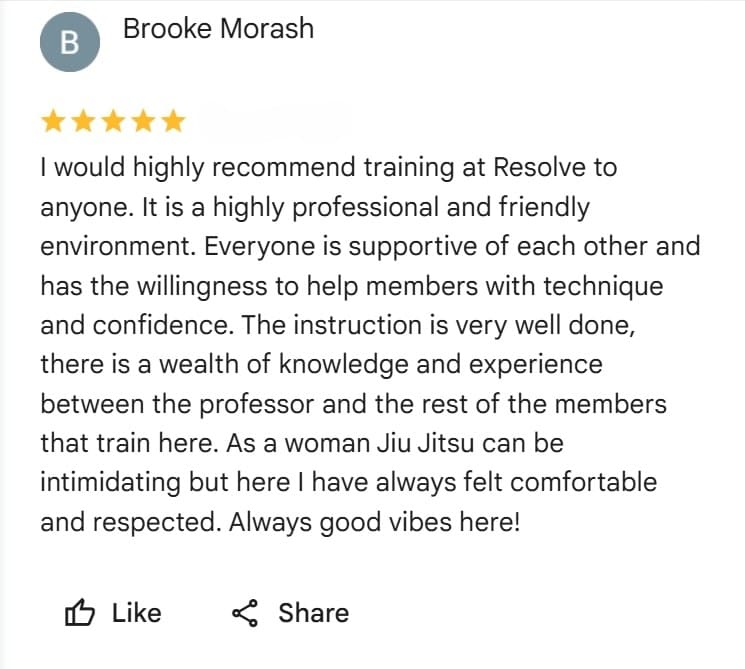 Women's Brazilian Jiu-Jitsu Classes Near Me in Orillia | Resolve MA Academy